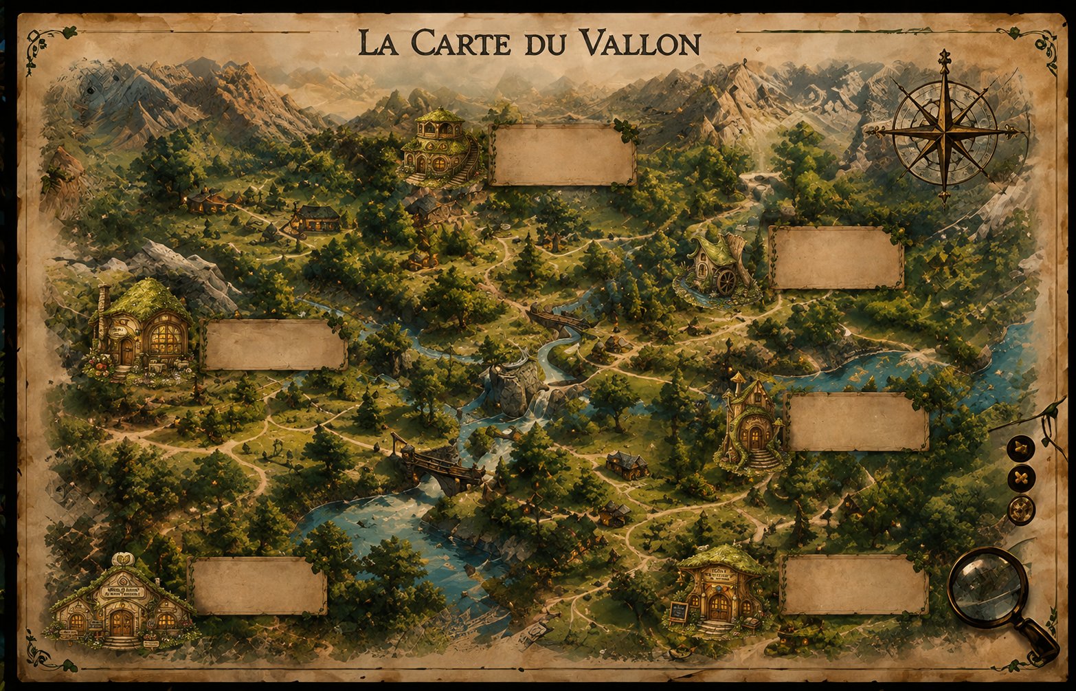La Carte du Vallon