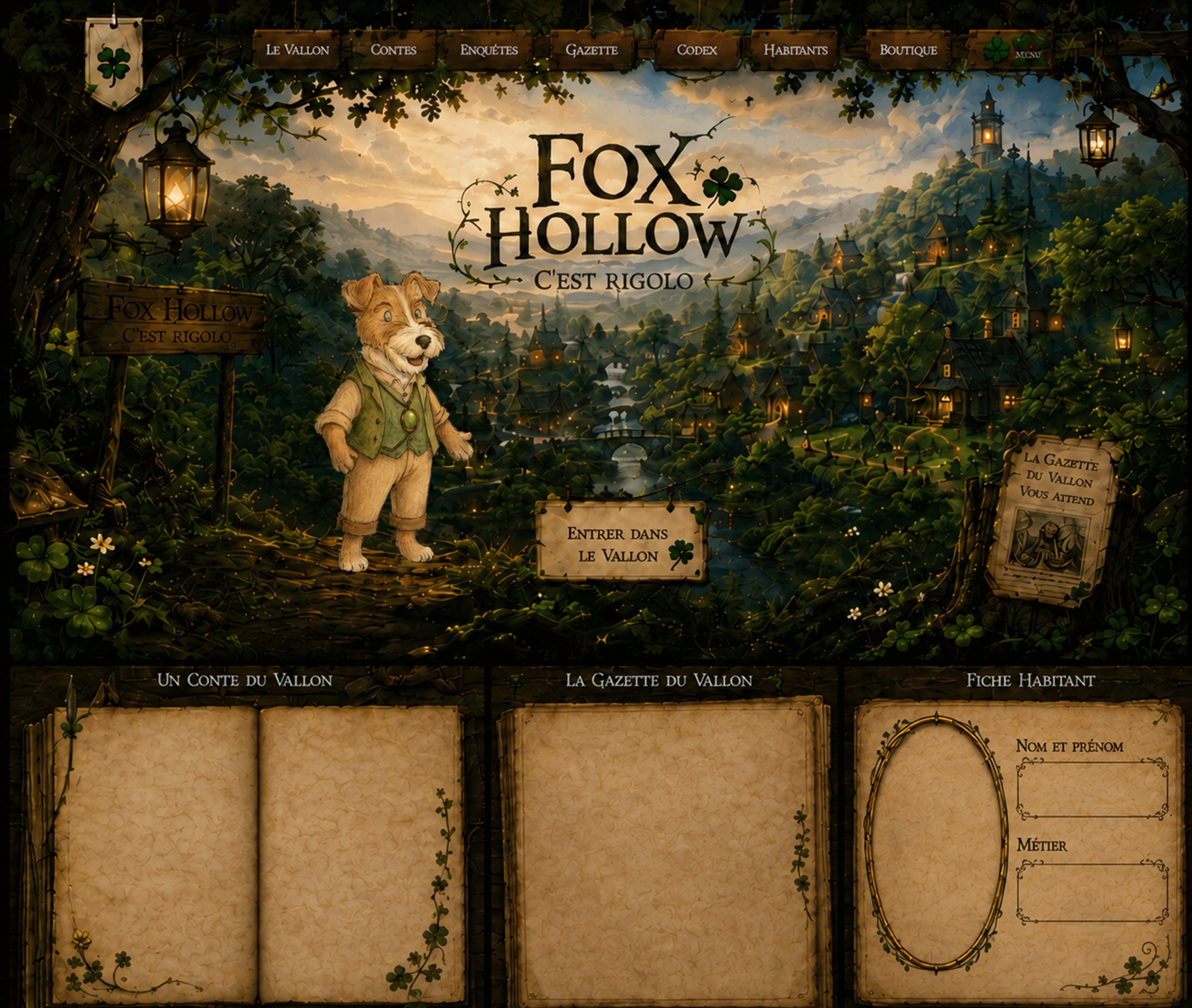 Fox Hollow — Le Vallon Vivant